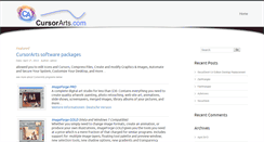 Desktop Screenshot of cursorarts.com