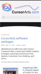 Mobile Screenshot of cursorarts.com