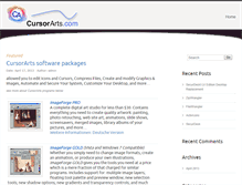 Tablet Screenshot of cursorarts.com